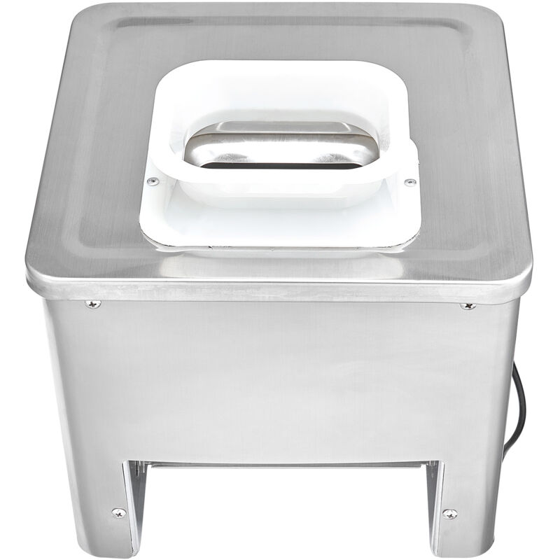 Image of Mophorn - 550W Affettatrice per carne, Affettatrice commerciale per carne da 350 lb/h, Acciaio inossidabile, Spessore 2,5-10 mm, Affettatrice
