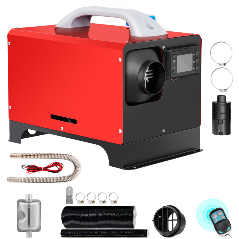 8KW 12V Diesel Air Heater with lcd and Remote Fast Heating for rv Truck Boat Bus Car Trailer (Chauffe air diesel 8KW 12V avec écran lcd et