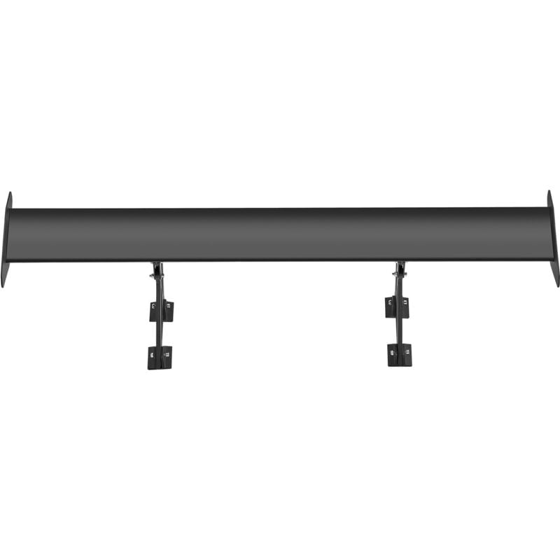 Aileron de voiture gt Wing de 43,3 pouces, aileron arrière universel réglable à un seul pont, aileron de course en aluminium léger pour bgw/jdm