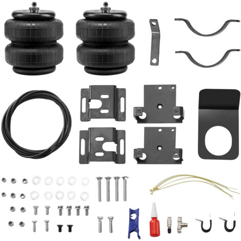 Mophorn Air Bag Suspension Kit 5000 lbs Load, Air Springs for Chevrolet Silverado & GMC Sierra 2500/3500HD 4WD, 5-100 PSI, Compatible with 2001-2010 Models
