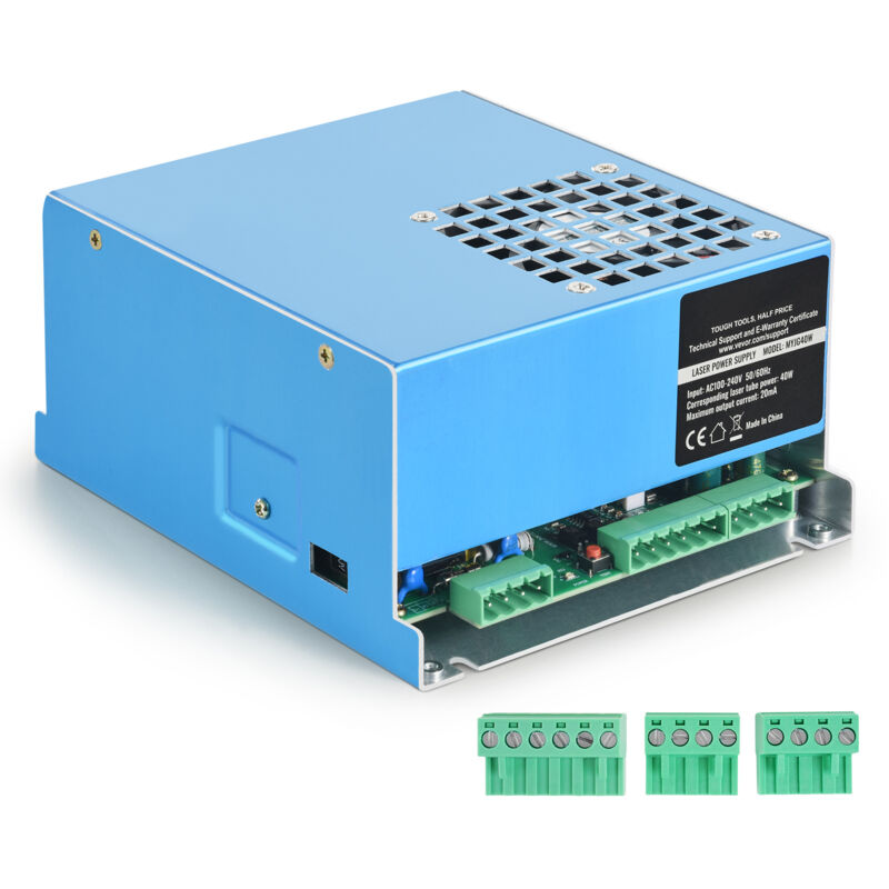 Alimentation laser CO2 40 w - Fiable pour la gravure, dissipation rapide de la chaleur, compatibilité multimarque, choix durable et sûr - Mophorn