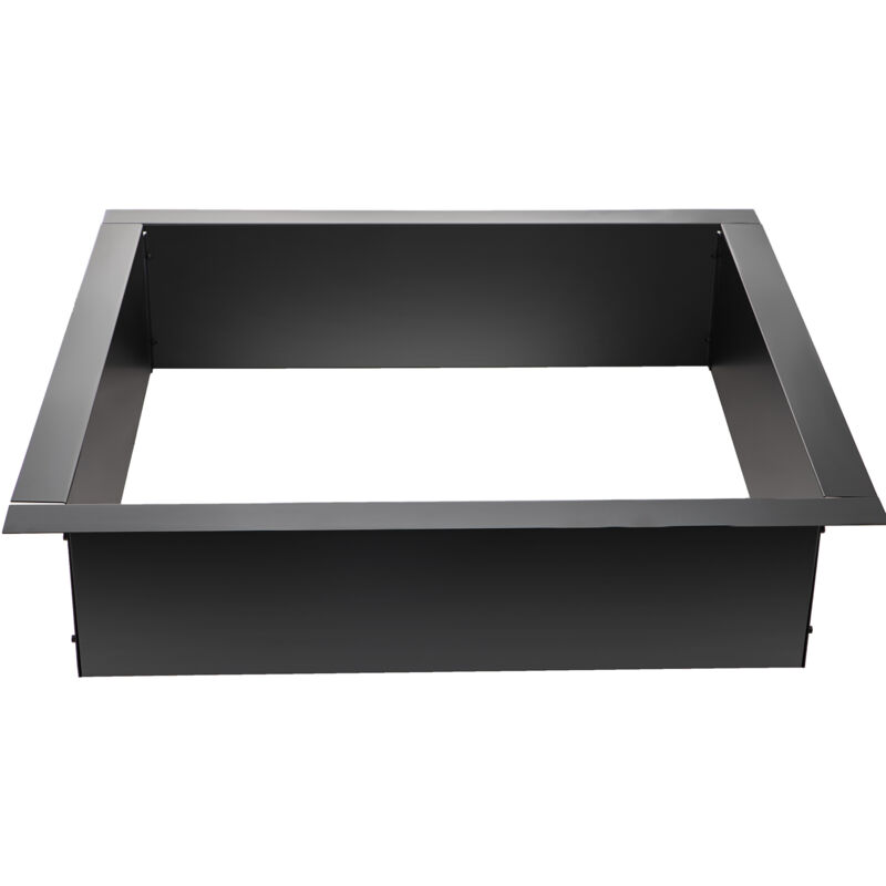 Mophorn - Anneau de foyer , diamètre extérieur de 36 pouces/diamètre intérieur de 30 pouces, épaisseur de 1,5 mm, anneau en acier à faire soi-même