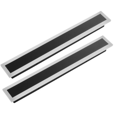 Mophorn Appliques Murales Extérieures LED, 11 W, Lot de 2, Éclairage Mural Moderne 60 cm, Température Réglable 2700 K-6000 K, Étanchéité IP65, Lumière Bidirectionnelle, Idéal pour Porche et Garage