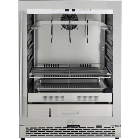 Mophorn Armadio per Stagionatura della Carne da 45 kg, Essiccatore con Controllo Accurato di Temperatura e Umidità, Dispositivo per Stagionatura della Carne per Uso in Cucina