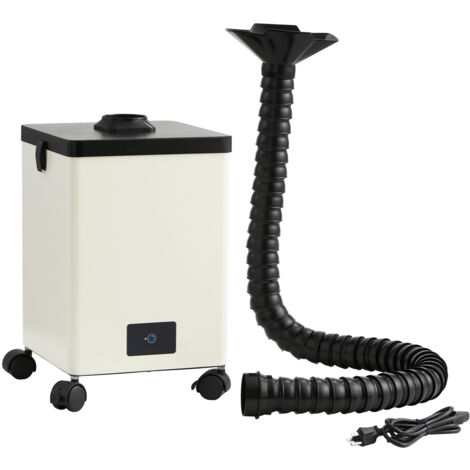 Mophorn Aspiratore Fumi di Saldatura 150W da Pavimento,Aspiratore Fumi di Saldatura Filtro a 3 Strati Flusso deAria 332 m³/h,Assorbitore Compatto Fumi di Saldatura per Incisioni di Saldatura Fai-da-te
