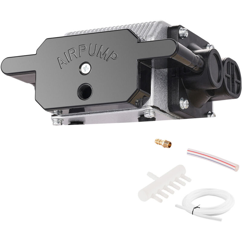 Assistance aérienne, débit d'air réglable de 30 L/min, kit de pompe à assistance d'air pour découpeur et graveur laser, fumée et poussière claires,