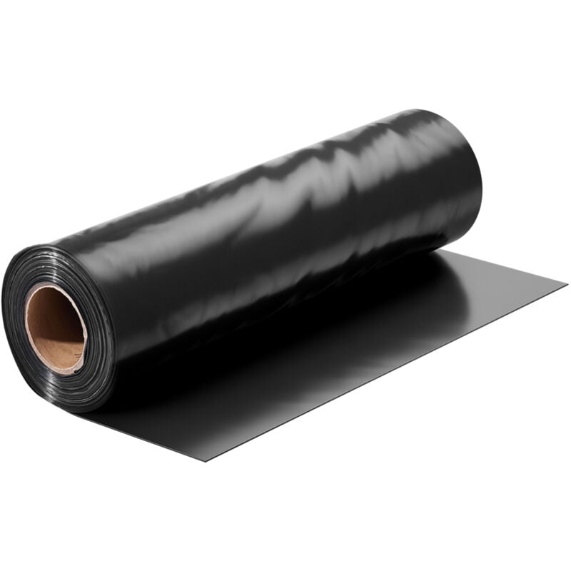 Bâche en plastique robuste 10 Mil, rouleau de 10' x 100'. Idéale comme toile de protection en plastique et bâche de peintre. Couverture en
