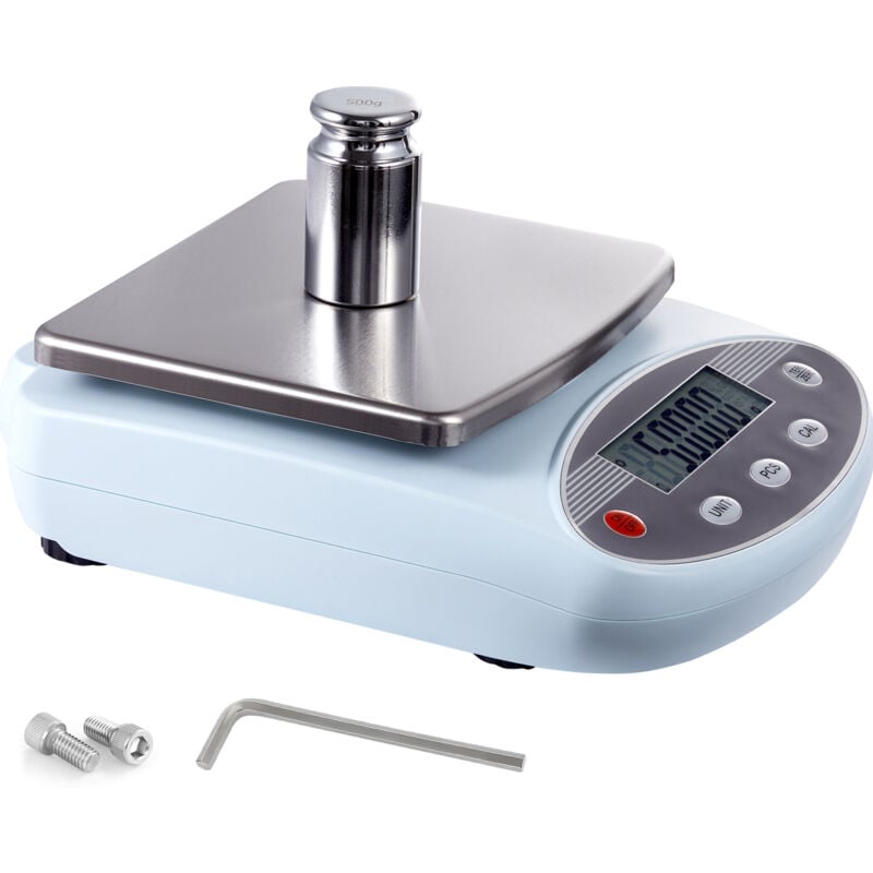 Balance de laboratoire analytique - 2000 g x 0,01 g, conversion de 13 unités pour des mesures précises, balance électronique de précision - Mophorn