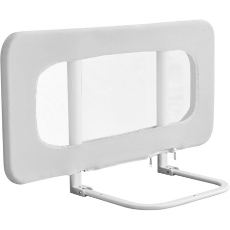 Mophorn Barrière de sécurité pour lit d'enfants, longueur 80 cm, avec structure en fer renforcée, tissu Oxford, hauteur ajustable de 45 à 67 cm, adaptée aux matelas d'une épaisseur de 5 à 30 cm