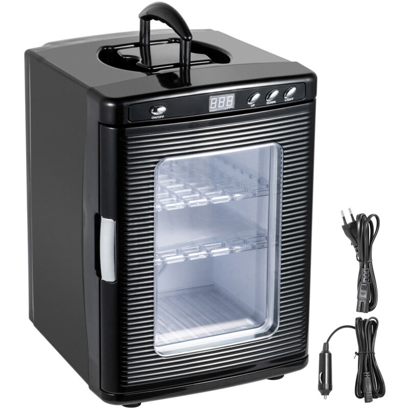 Black Reptile Incubator 25L Digital Cooling and Heating 5-60°C, 12V/110V pour les petits reptiles - Mophorn