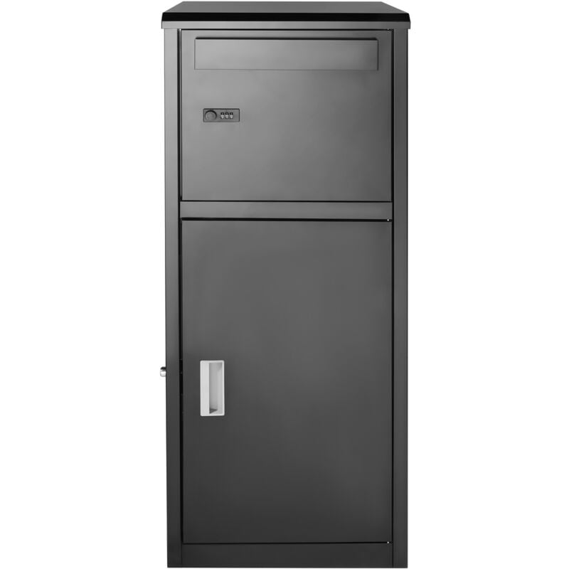 Boîte de livraison de colis 16,2'x15,8'x44', acier galvanisé, serrure codée, déflecteur antivol amovible, étanchéité IPX3, pour porche extérieur