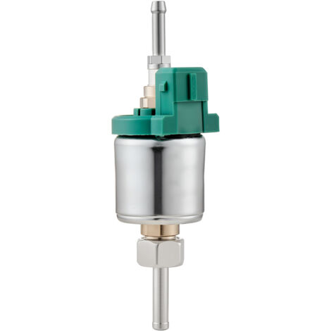 Mophorn Bomba de Combustible para Calentador Diésel, 22 ml de Capacidad de Aire, Compatible con Calentadores de Estacionamiento de 2 kW, 5 kW y 8 kW, Funcionamiento Silencioso, 125 x 34 x 36 mm