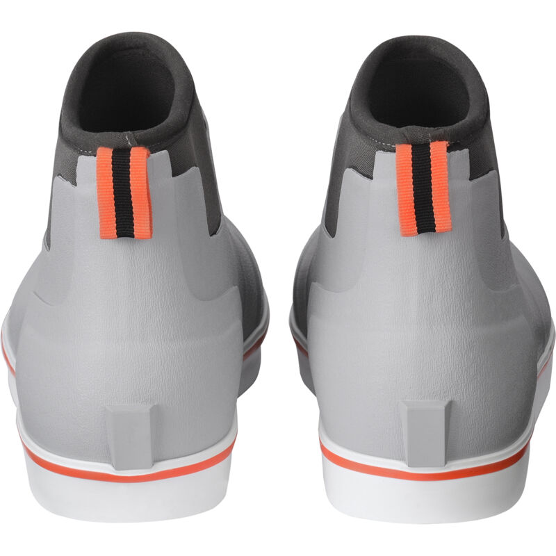 Bottes de pont pour hommes , bottes de pluie de pêche imperméables, chaussures de travail en caoutchouc antidérapantes à la cheville, chaussures de