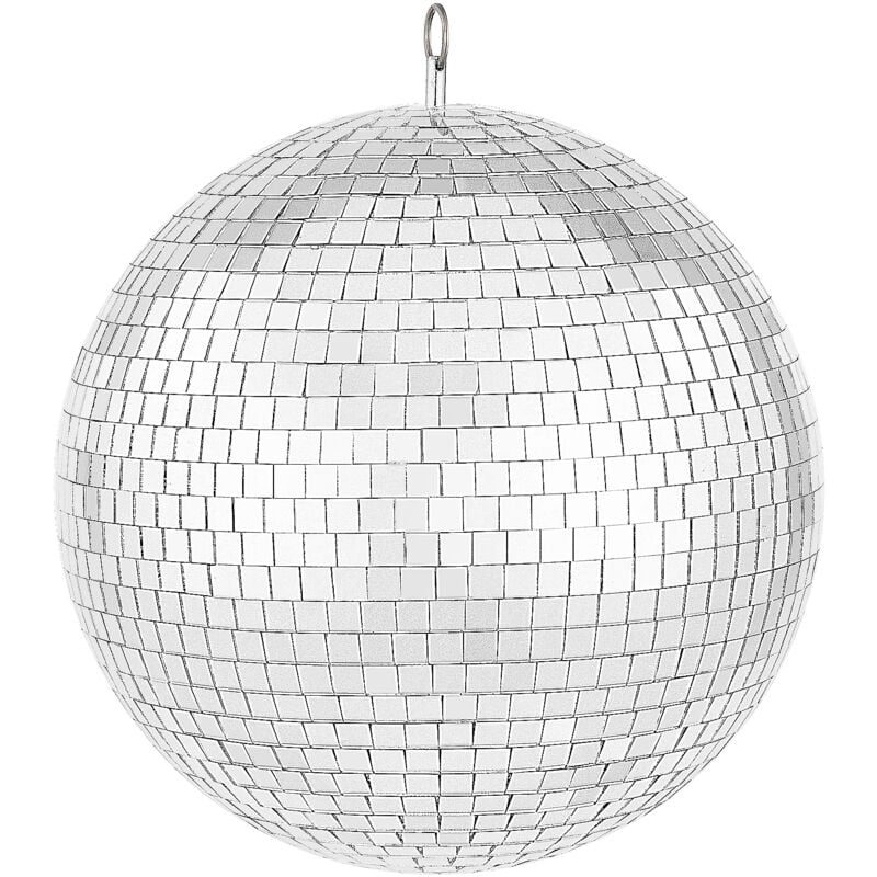 Boule disco miroir, 30,5 cm avec anneau de suspension pour fêtes. Décoration idéale pour dj Club, mariages, anniversaires, Noël, Nouvel An. Illuminez