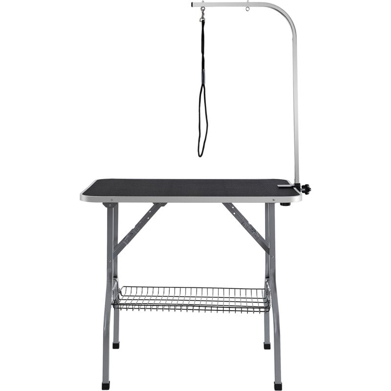 Mophorn - Bras de table de toilettage pour animaux de compagnie avec pince, 915 x 610 mm, pliable pour chiens de taille moyenne et petite, support