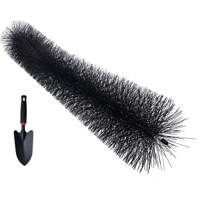 Mophorn - Brosse à gouttière, 18 m de longueur totale, 5,25' de diamètre, outil de nettoyage de gouttière, brosse de gouttière au niveau du sol,