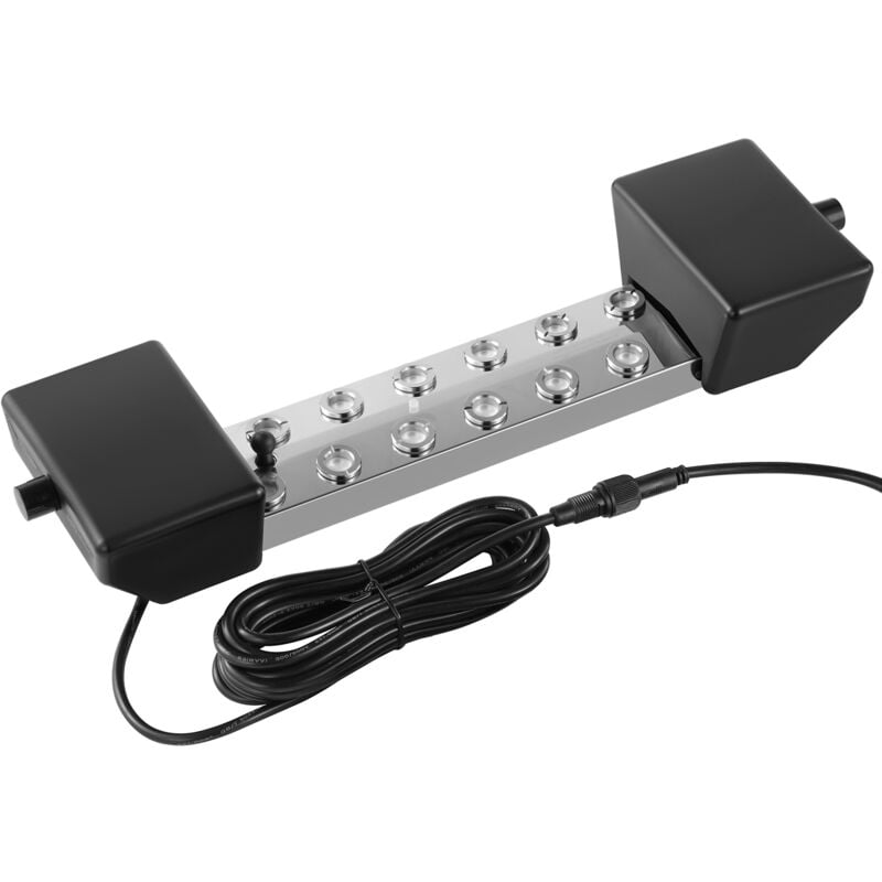 Brumisateur à ultrasons doté de 12 têtes, capable de générer 9000 ml/h de brume en tant que brumisateur à ultrasons - Mophorn