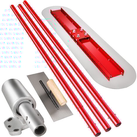 Mophorn Bull Float 1200x300mm Manganese Steel Concrete Tool Cement Kit Pool Finishing Handle Bracket