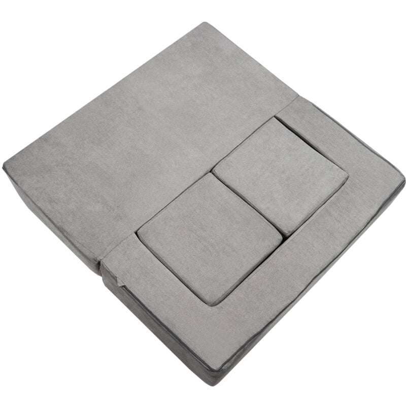 Mophorn - Canapé pour enfants , canapé de jeu modulaire 4 pièces pour enfants, canapé-lit pour tout-petits, siège de chaise, meubles de salle de