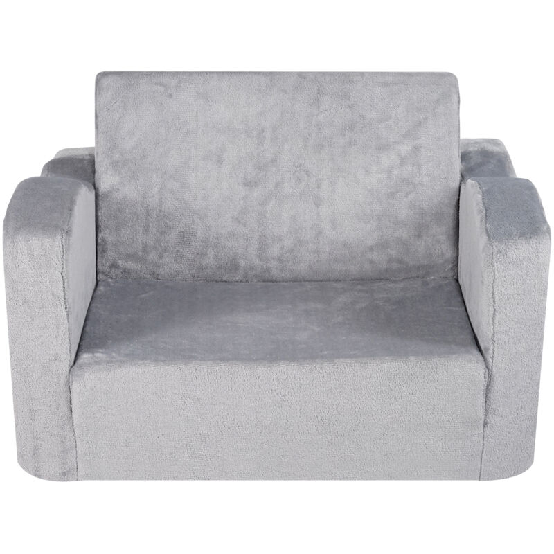 Canapé pour enfants , chaises confortables pour tout-petits, canapé-lit pliable 2 en 1, convertible en chaise longue, mobilier de salle de jeux pour