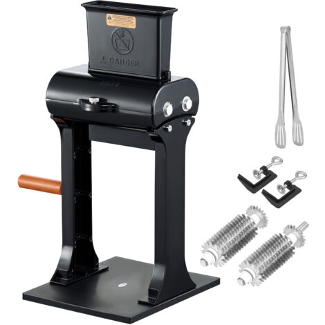 Mophorn Carne commerciale tenerizzatore, macchina per ammorbidire la carne in acciaio inox per impieghi gravosi, porta di alimentazione da 5,8"" per manzo, tacchino, pollo, maiale, bistecca e pesce