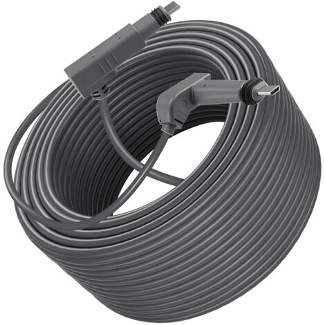 Mophorn Cavo Starlink Gen 2, Nucleo in Rame 24 AWG, Cavo di Prolunga Resistente per la Seconda Generazione Standard, Compatibile con il Satellite Rettangolare Starlink V2, Lunghezza 45,72 m