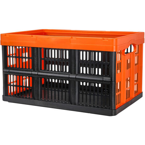 Cestini Impilabili In Plastica Grigia 3 Ripiani - 31,5x24,8x20,1 Cm - Per Cucina, Bagno, Ufficio - 4