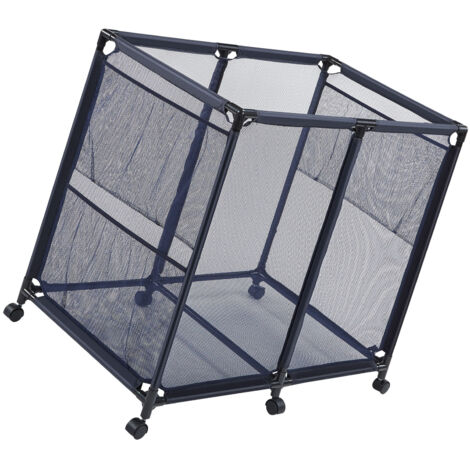 Mophorn Cestino Portaoggetti Galleggiante per Piscina 93,5x61x90,4 cm, Contenitore in Rete per Accessori da Piscina, Giocattoli e Attrezzature, Struttura in Metallo, Organizer Pratico