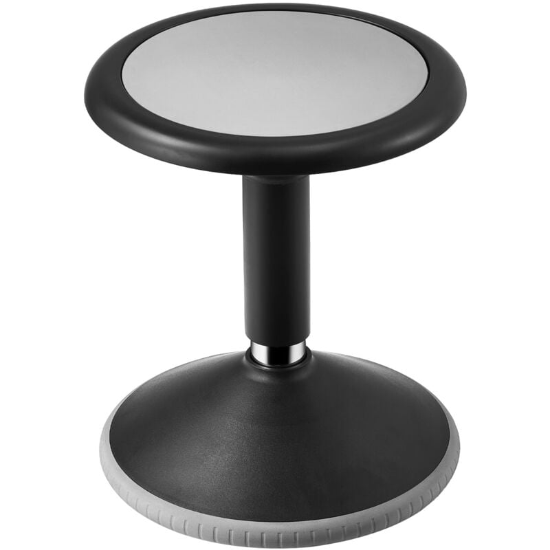 Chaise oscillante , chaise active réglable en hauteur (15,7-21,7'), tabouret oscillant à siège flexible en pvc + abs pour une concentration et une