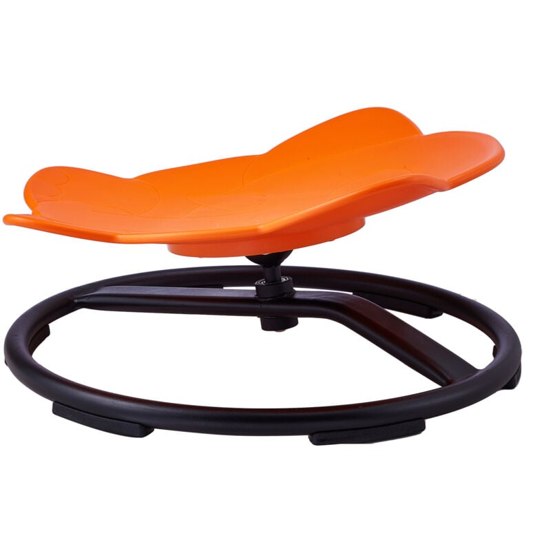 Mophorn - Chaise pivotante pour enfants Elephant, capacité de 220 lb, rotation à 360 ° pour l'équilibre, orange