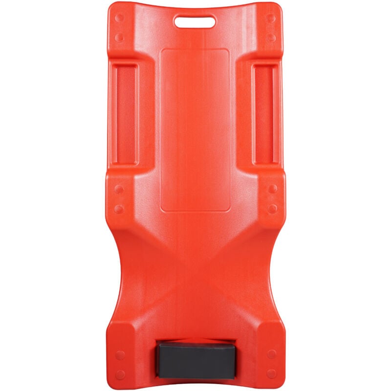 Chariot de mécanicien en plastique, 1016 mm, capacité de 158,8 kg,chariot de garage roulant pour automobile avec corps ergonomique en pehd moulé,