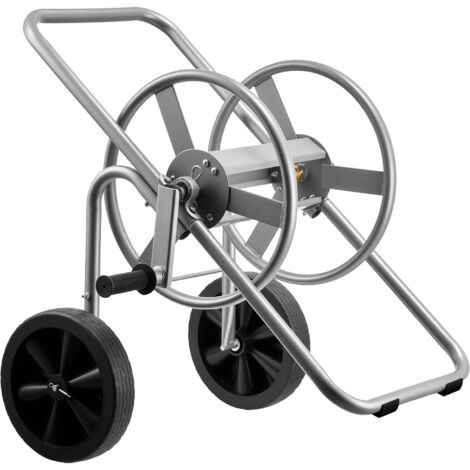 Mophorn Chariot Dévidoir pour Tuyau d'Arrosage 60-91 m avec 2 Roues, Idéal pour Jardinage et Nettoyage de Véhicules, Gestion Facile du Tuyau, Déplacement Pratique, Tuyau Non Inclus