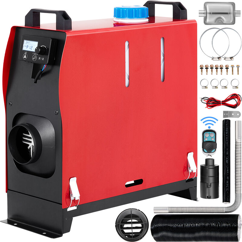 Vevor - Chauffage de Voiture stationnement 12V 8KW Chauffage diesel Voiture Diesel De Chauffage chauffage camping car diesel avec switch lcd et