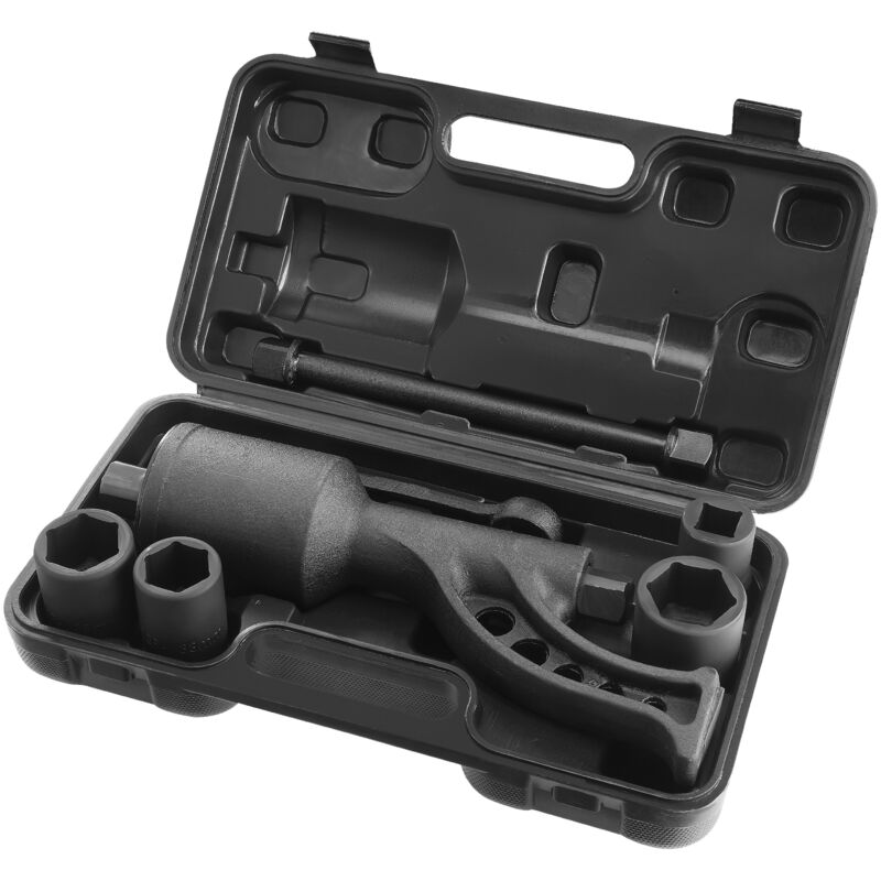Mophorn - vevor Cle Multiplicateur de Couple 25,4mm Rapport 1:64 Multiplicateur de Force avec 4 Douilles Coffret Demultiplicateur de Couple en Acier