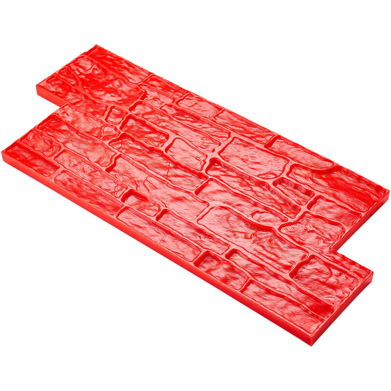 Mophorn Concrete Stamps Mat, 28 X 12 X 0.6 In, Concrete Texturing Skin Polyurethane Stamp Stone Tile Texture Mat, Slate Floor Imprint Seamless Stamp