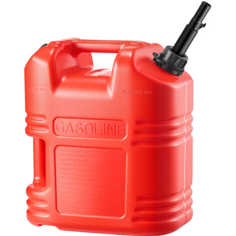Mophorn Contenitore per Carburante 19 L Serbatoio per Benzina con Beccuccio e Indicatore Trasparente, Portata Fino a 15 L/min, Compatibile con Auto, Moto, ATV, UTV, Rosso, 1 Pezzo