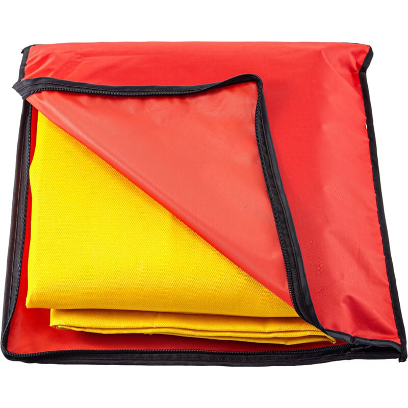 Mophorn - Couverture de soudage 6 x 10 ft, fibre de verre, ignifuge et robuste, facile à suspendre, protège des étincelles et des éclaboussures