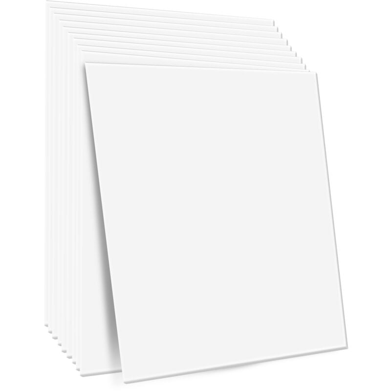 Mophorn Dalles de plafond,lot de 12,24x24 po,dalles de plafond suspendues en mousse PVC de qualité supérieure,ignifuges,flexibles et faciles à