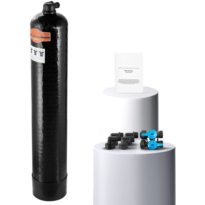 Mophorn - Détartrant sans sel – Filtre à eau pour eau de ville, capacité de 1 100 000 gallons, compatible avec tuyaux 1' bspt et 3/4' bspt, idéal