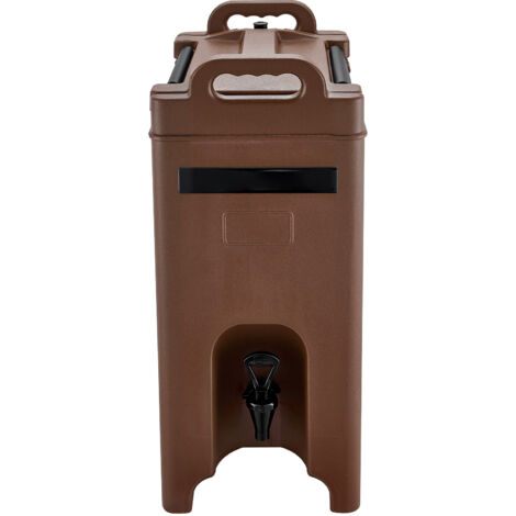 Mophorn Distributeur de boissons isotherme, 19 L, avec robinet et poignée, récipient alimentaire pour boissons chaudes et froides, pour thé, café et eau dans les cafés