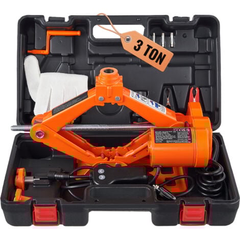 Mophorn Electric Car Jack 3 Ton Scissor Jack per auto strumento di riparazione