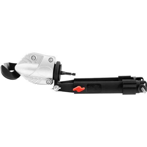 Mophorn Elektrische Blechschere, geeignet für 18-V- bis 20-V-Bohrmaschinen, 360° drehbarer Kopf, präzise Klingen, optimal für 18 GA verzinkten Stahl, 20 GA Edelstahl, Aluminiumbleche, Kunststoff