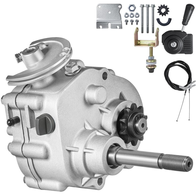 Mophorn Embrayage d'entraînement 2-7HP, embrayage haute résistance 2300 tr/min pour kart/dune buggies/UTV, 3 modes de changement de vitesse, essieu