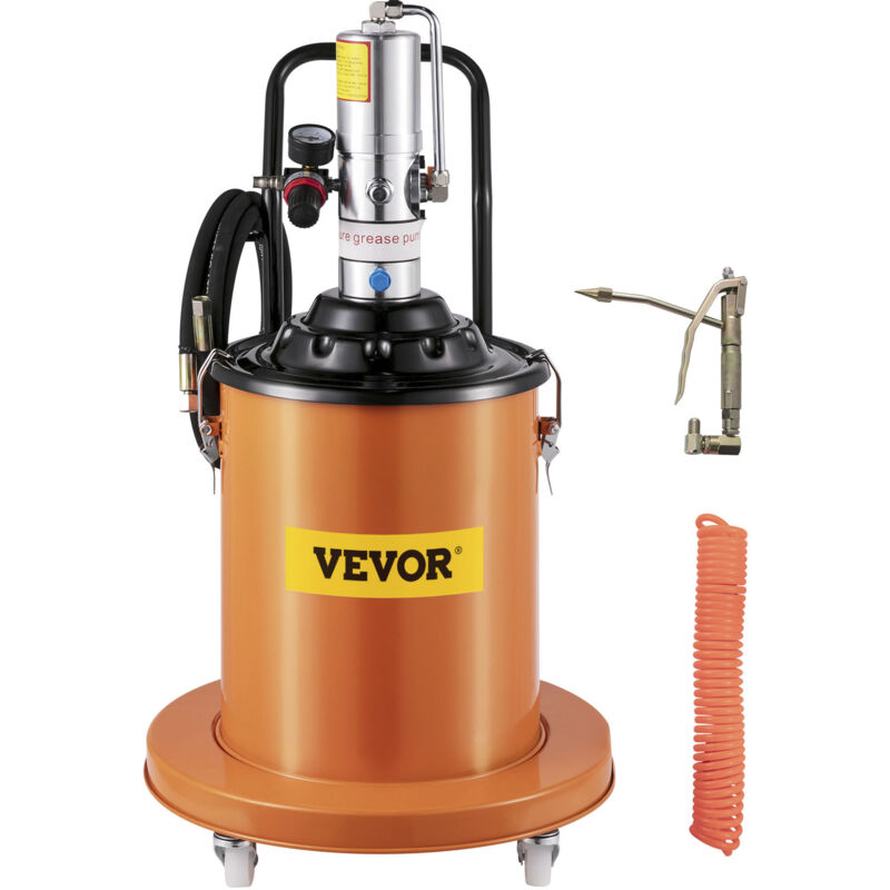 Mophorn - vevor Pompe a graisse pneumatique a haute pression de 5 gallons avec tuyau