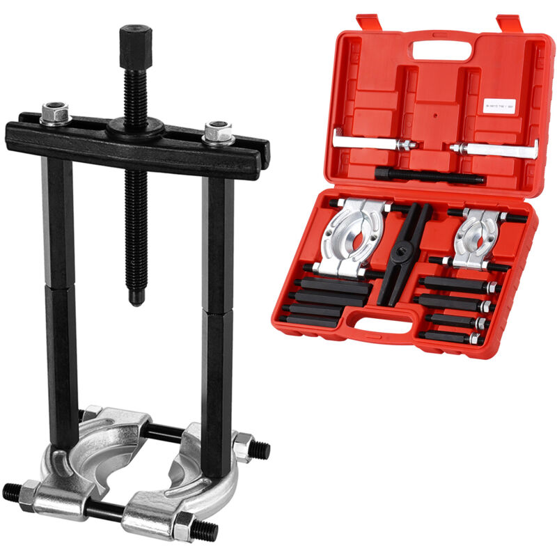 Mophorn - Ensemble d'extracteurs de roulements 14 pièces, séparateur de 5 tonnes avec mâchoires de 2' et 3', extracteur d'essieu de moyeu de roue,