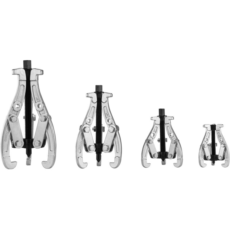 Mophorn - Ensemble d'extracteurs d'engrenages kit d'extracteurs 3' 4' 6' 8', outil de retrait de roulement à 3 mâchoires, mâchoires réversibles,