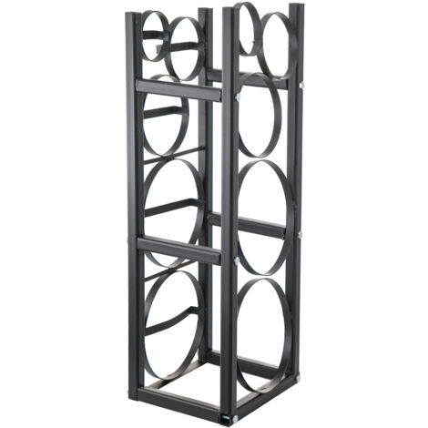 Mophorn Estante para tanque de refrigerante, 2 x 30 lb + 3 ranuras, 35 x 13 x 14 pulgadas, duradero
