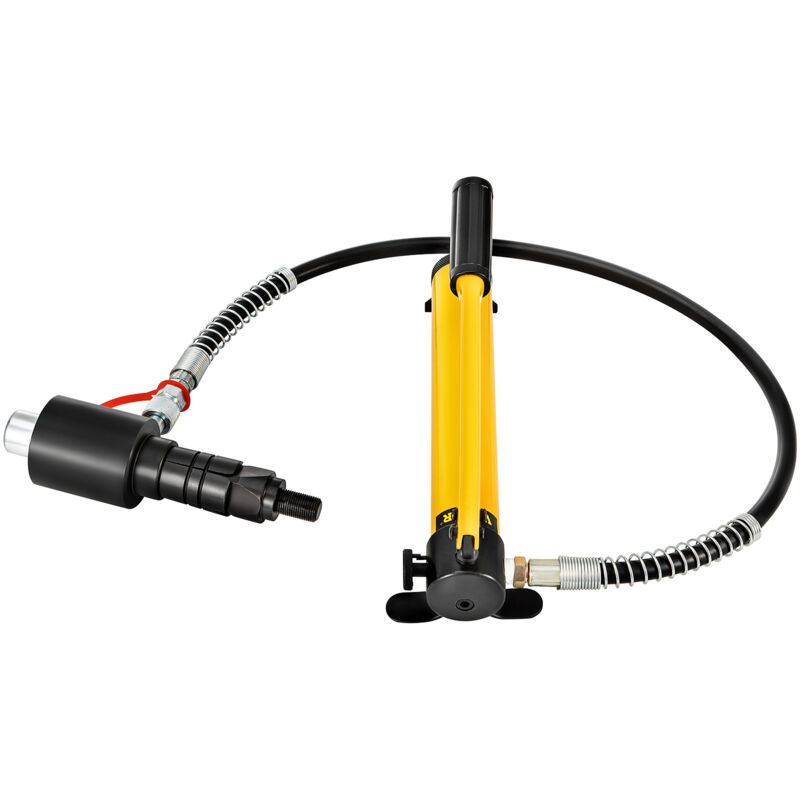 Mophorn - Extenseur de tuyau d'échappement hydraulique de marque, taille de 1-5/8' à 4-1/4', 10 t manuel avec 4 matrices et 2 étuis de rangement pour