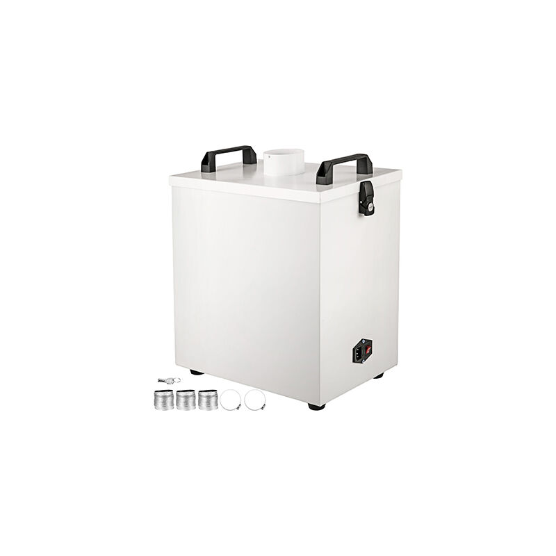 Mophorn Extracteur de fumée d'air pur 80W Purificateur d'air de fumée 180m³/h Volume d'air 220V 99,97% Extracteur de fumée portable 58 dBA