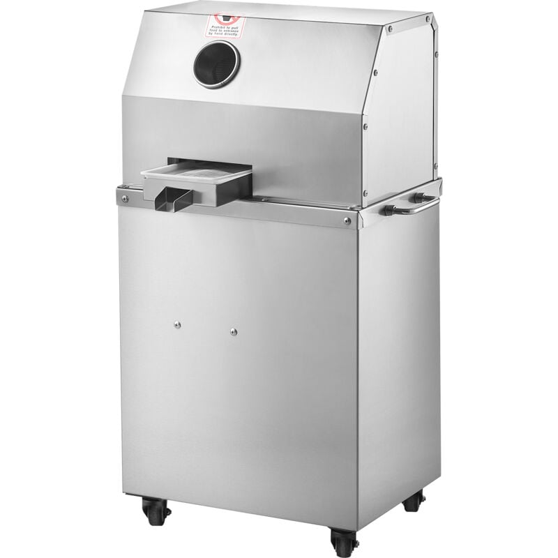 Mophorn - Extracteur de jus de canne à sucre électrique , extracteur de jus de 800 w avec sortie de 661 lbs/h, 3 rouleaux en acier inoxydable, entrée